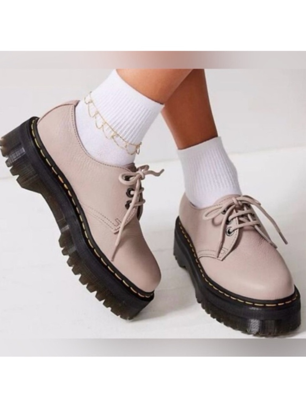 Dr. Martens Quad II Platform Derby size US 6 Ladies